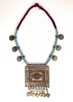 New Vintage Afghan Necklace