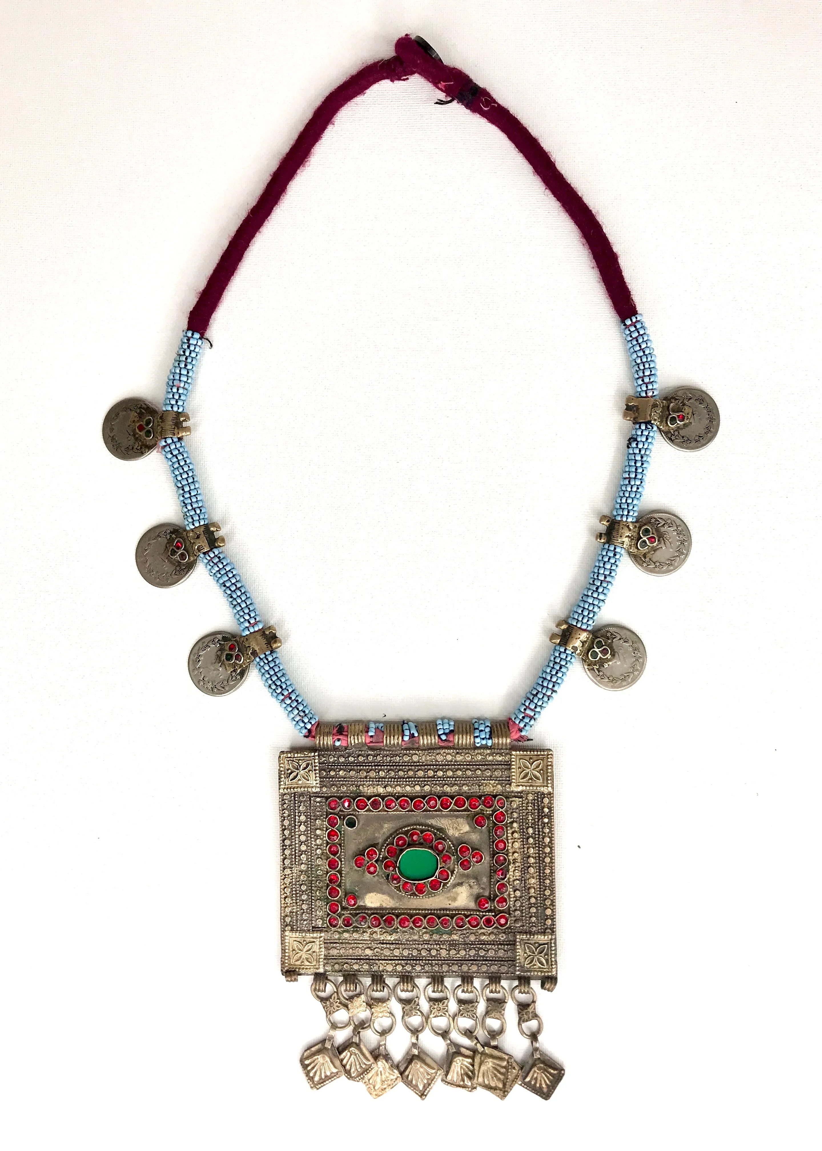 New Vintage Afghan Necklace