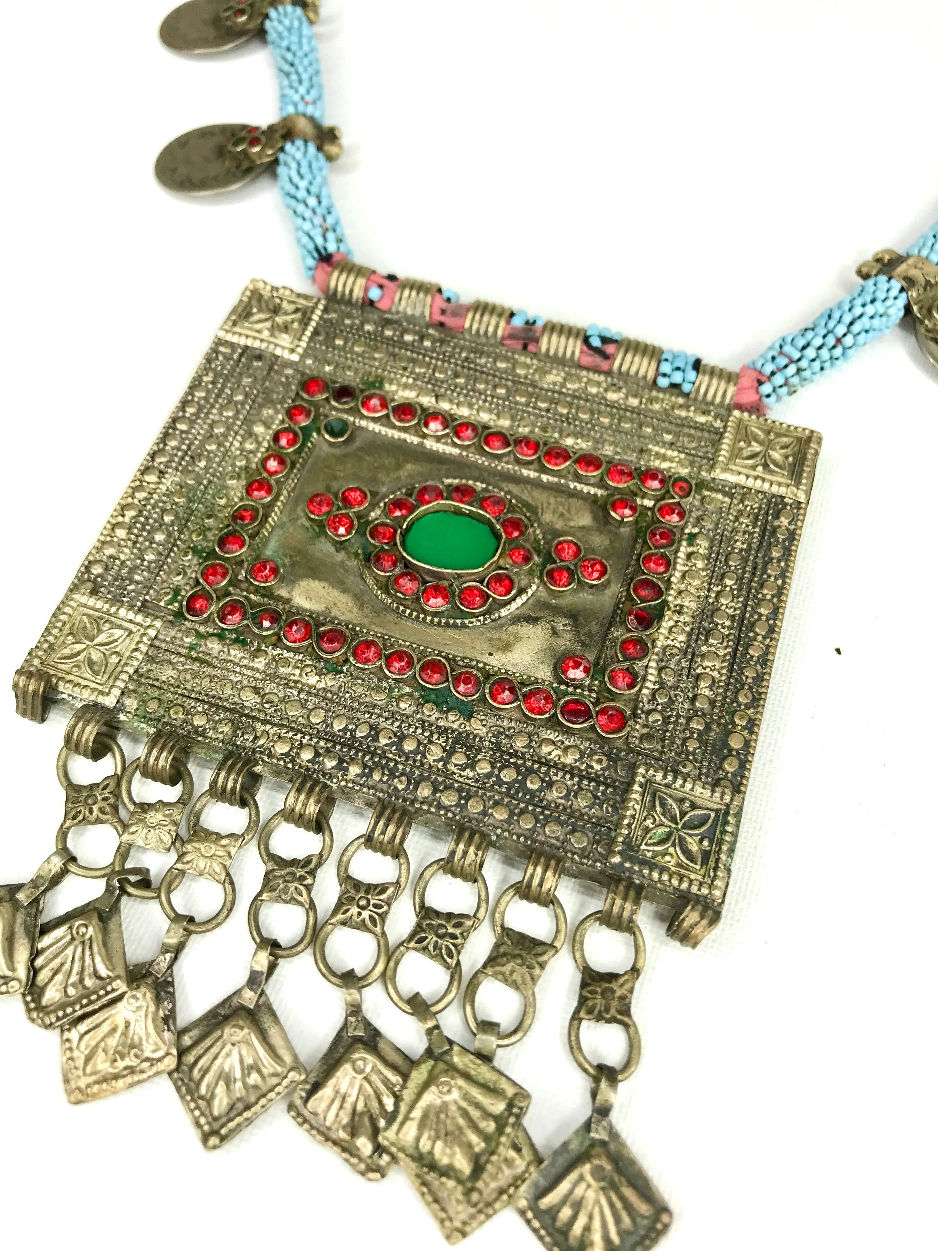 New Vintage Afghan Necklace