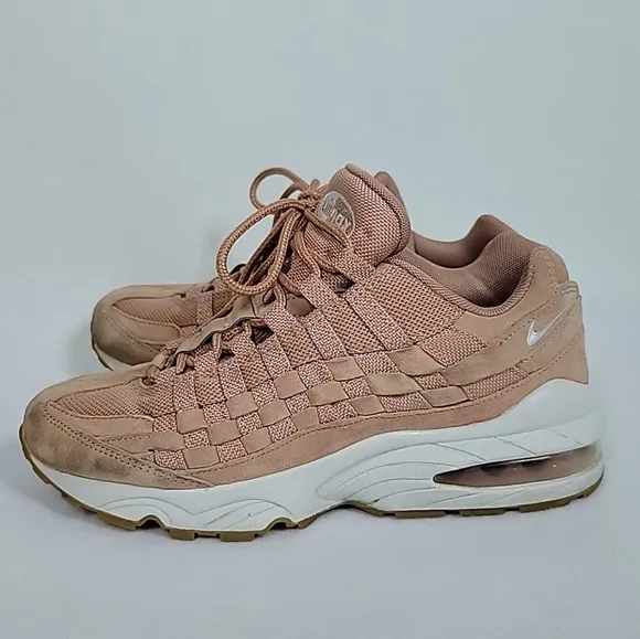 Nike Air Max 95 Woven Rose Gold Yth 5.5/Women 7