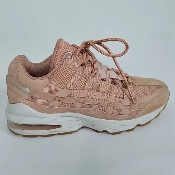 Nike Air Max 95 Woven Rose Gold Yth 5.5/Women 7