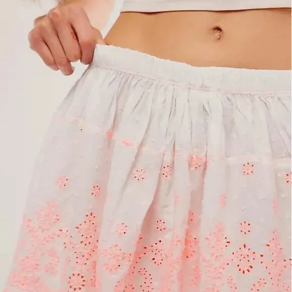 NWOT Free People Day Glow Shorts