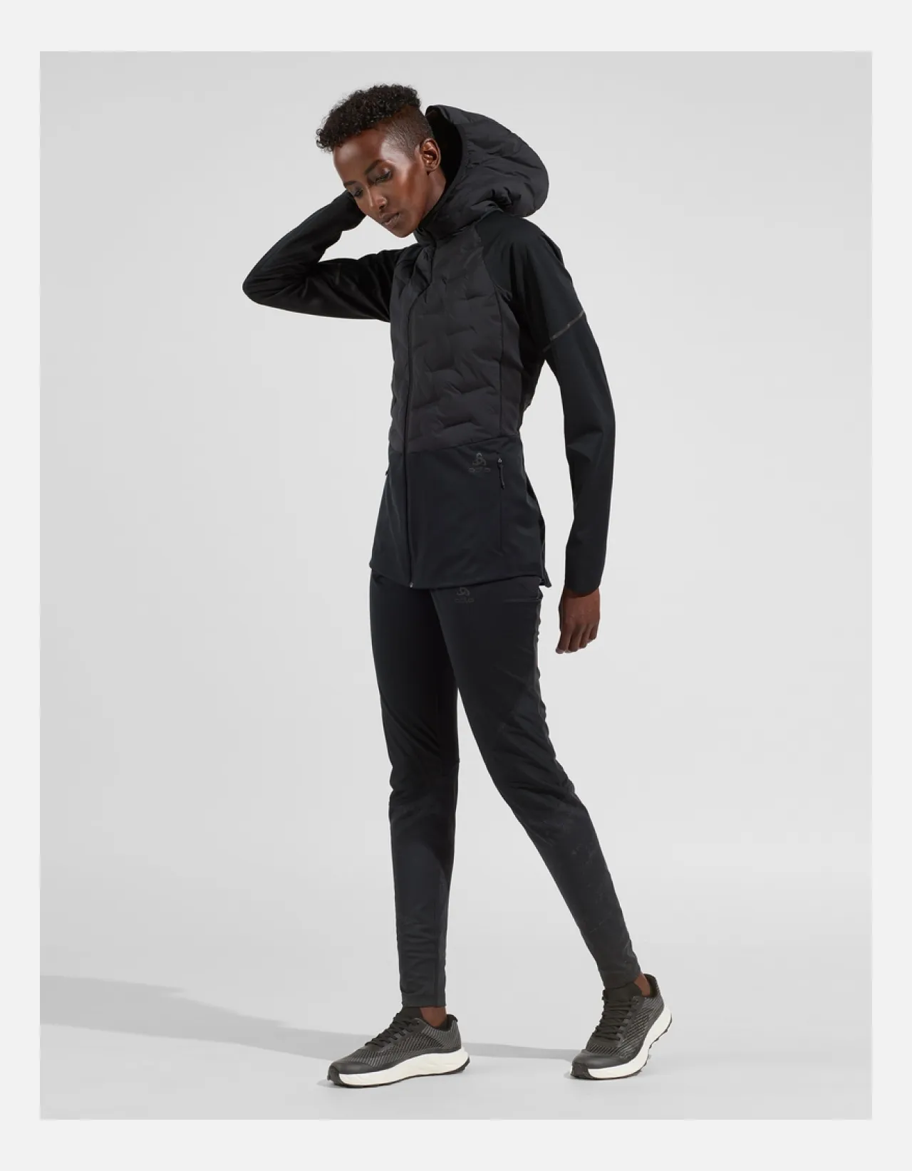 Odlo W Zeroweight Insulator Running Jacket, Black