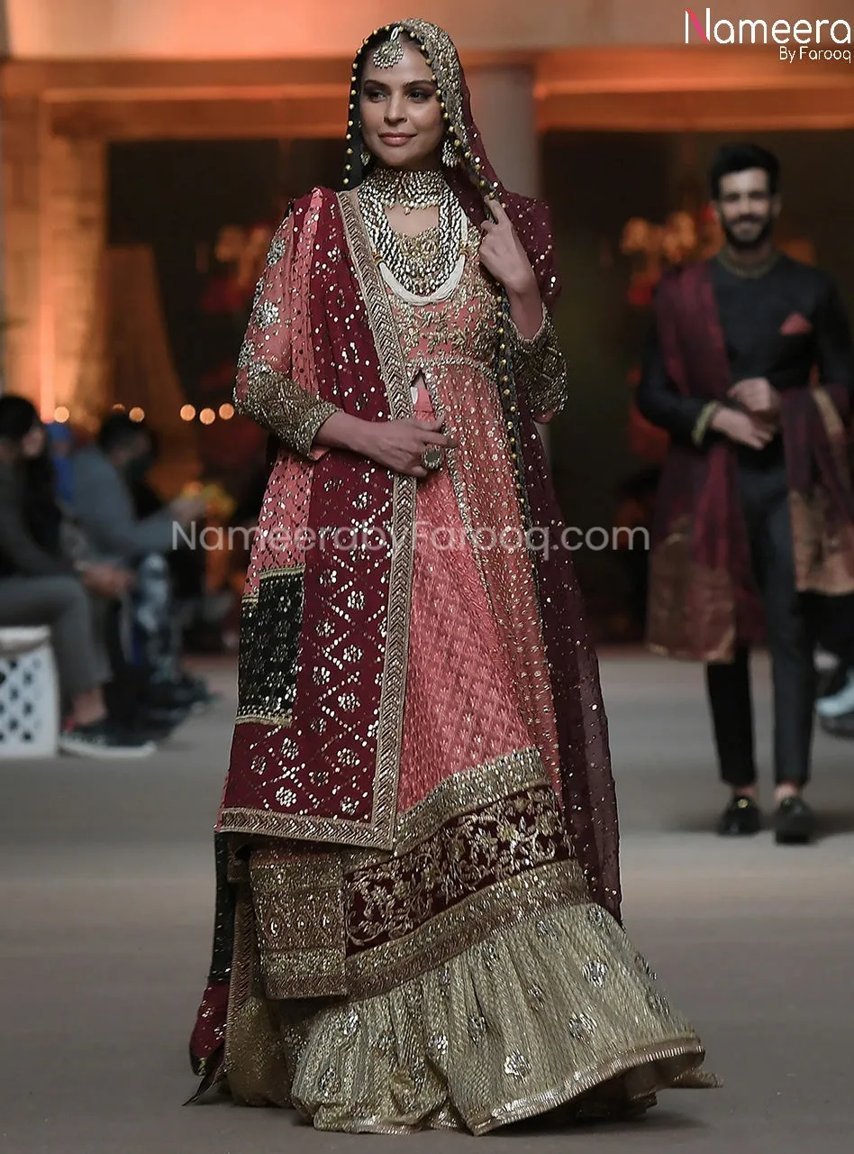 Open Kameez Lehenga Bridal for Wedding Online #BR178