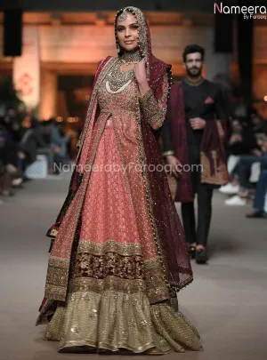 Open Kameez Lehenga Bridal for Wedding Online #BR178
