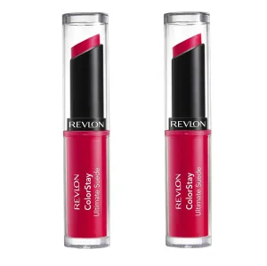 Pack of 2 Revlon Colorstay Ultimate Suede Lipstick, Stylist 073