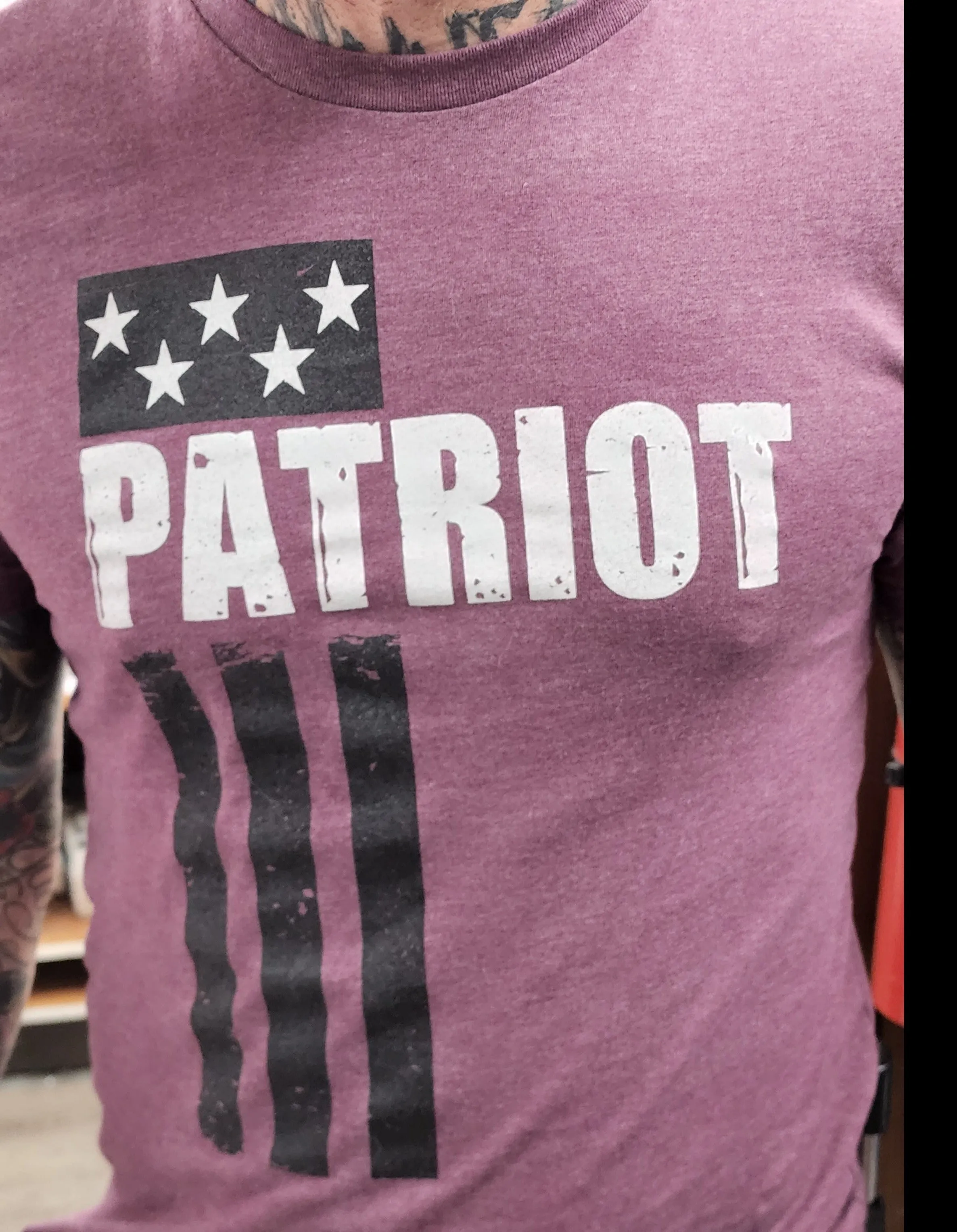 PATRIOT Crew Neck T-Shirt