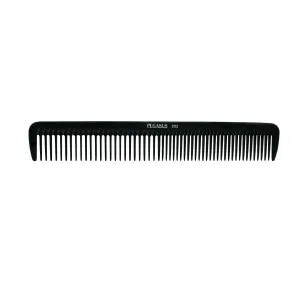 Pegasus 202, 7in Hard Rubber Hair Detangling/Trimmer Course Tooth Comb,  Seamless, Smooth Edges, Anti Static, Heat and Chemically Resistant, Everyday Grooming Comb | Peines de goma dura - Black