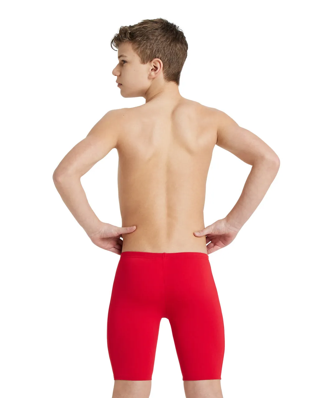 Performance Boy's Solid Team Jammer Red