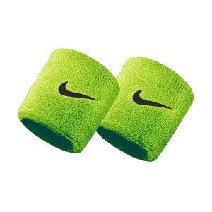 POLSINI NIKE WRISTBANDS SPUGNA DRY FIT SWOOSH TERGISUDORE GIALLO LIME