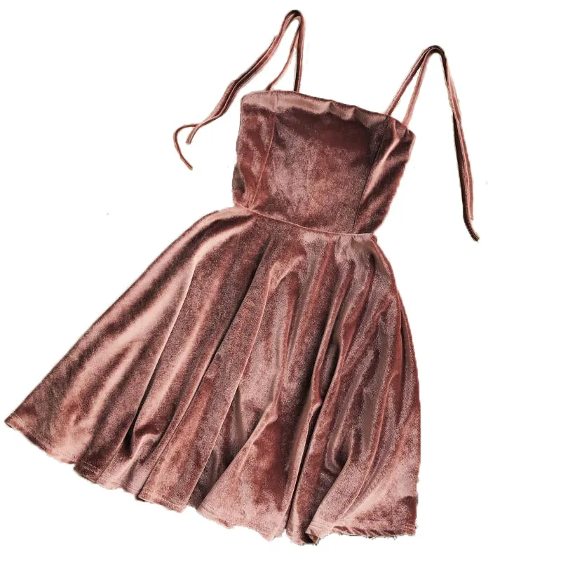 "CHIC SEXY SUSPENDER" DRESS K061901