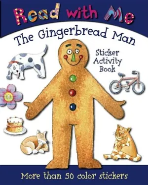 Read with Me Gingerbread Fred: Sticker Activity Book (Read with Me (Make Believe Ideas)) Durable Soft Cover