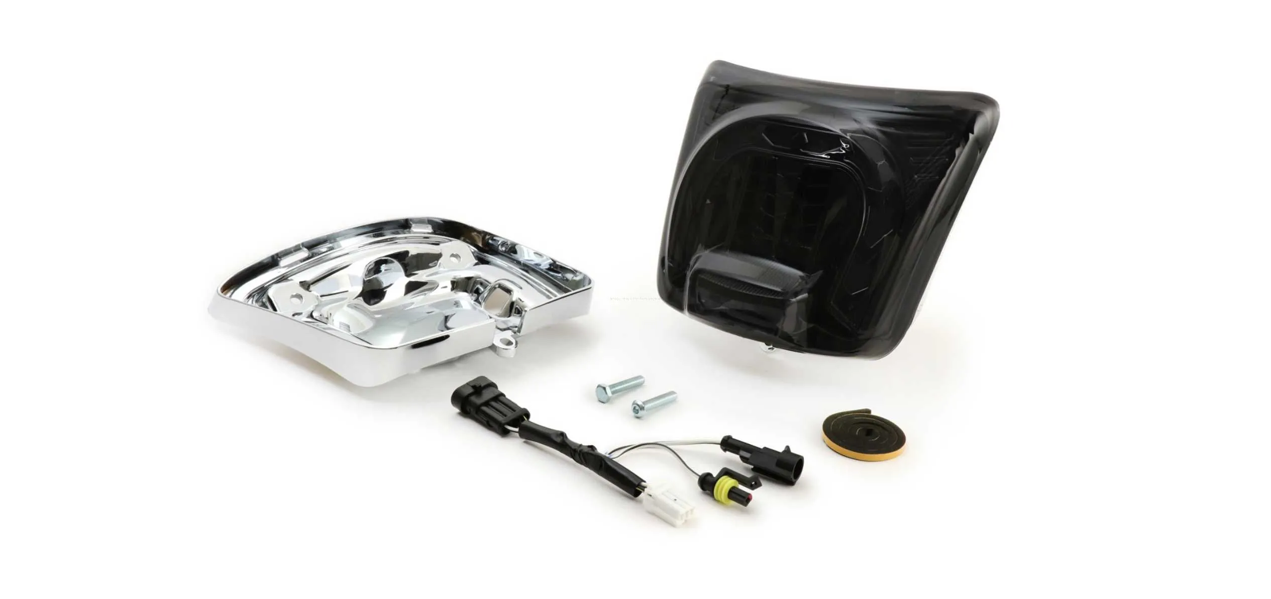 Rear Light including Frame MOTO NOSTRA Chrome | Vespa GTS 125-300cc