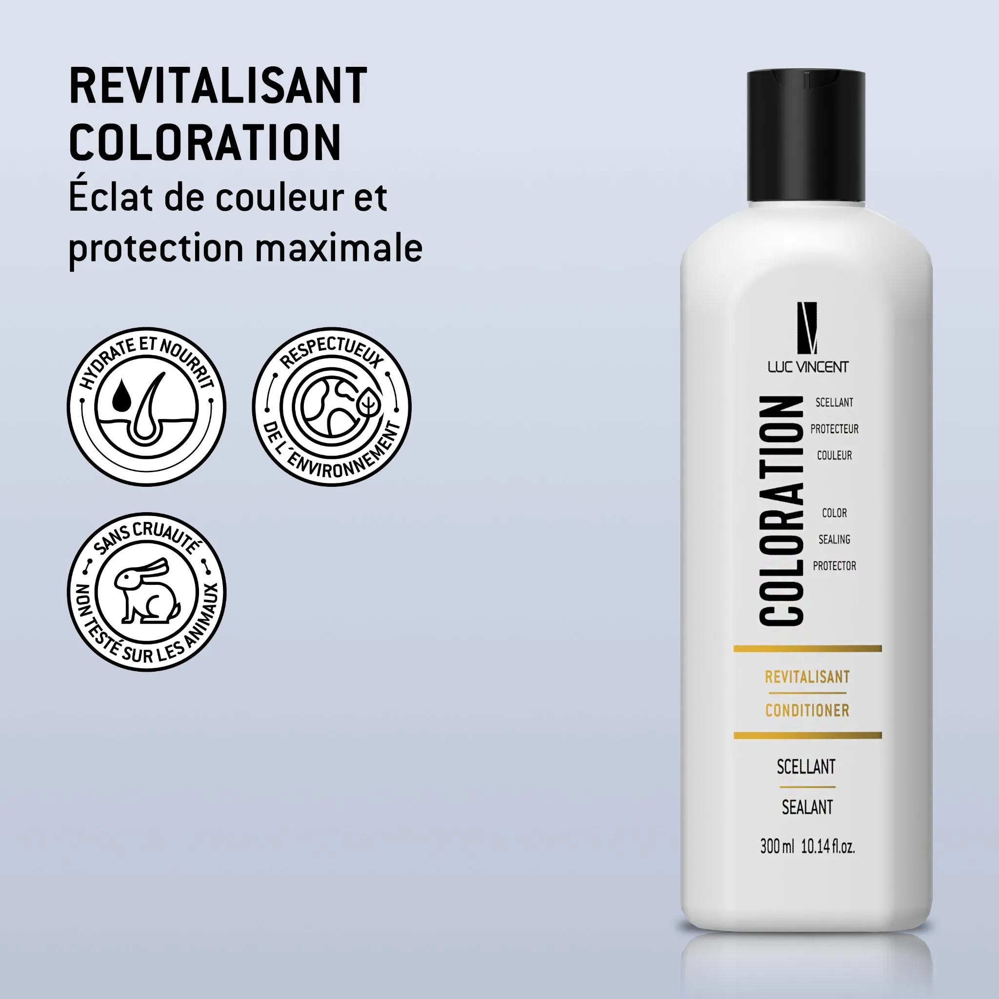 Revitalisant scellant protecteur pour cheveux colorés