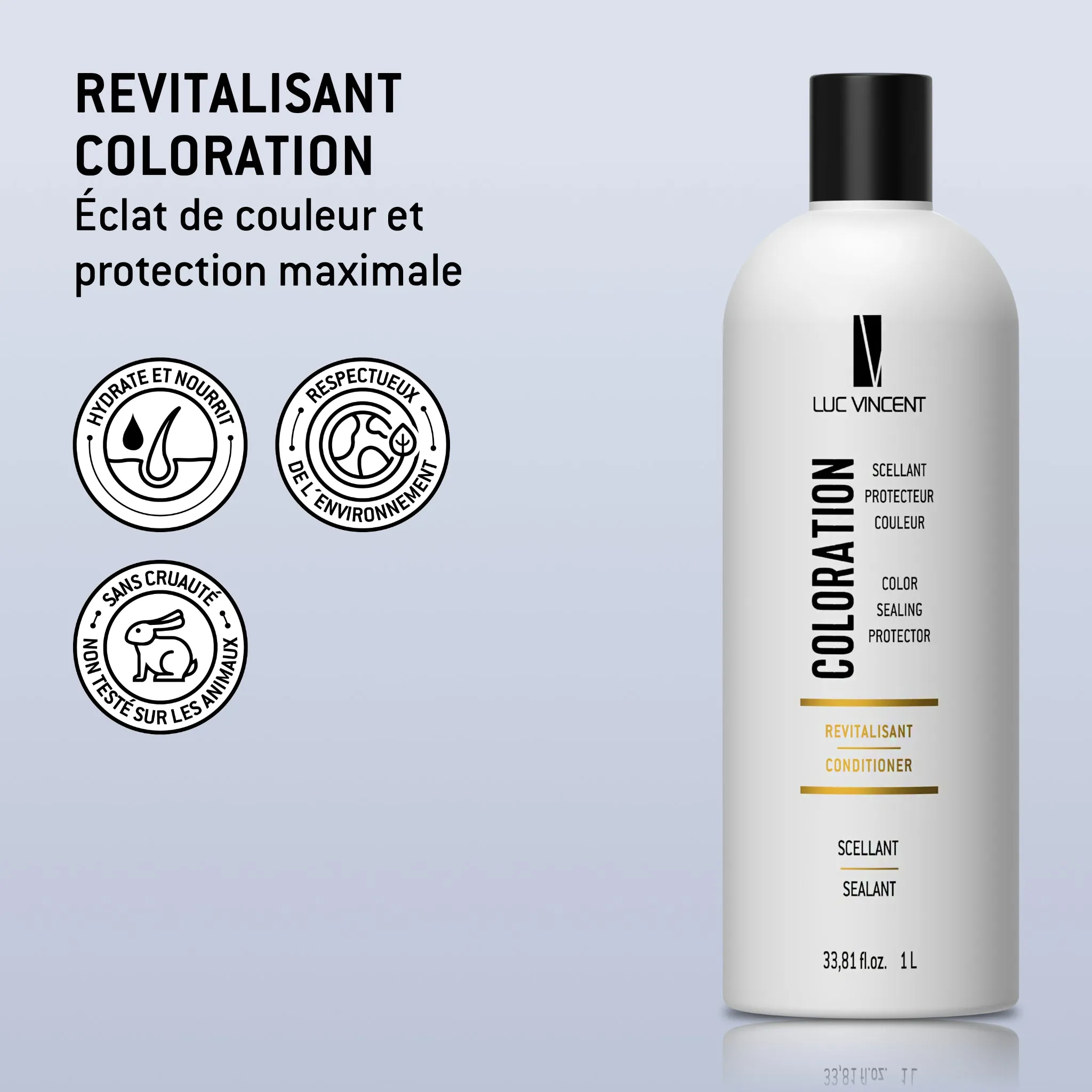 Revitalisant scellant protecteur pour cheveux colorés