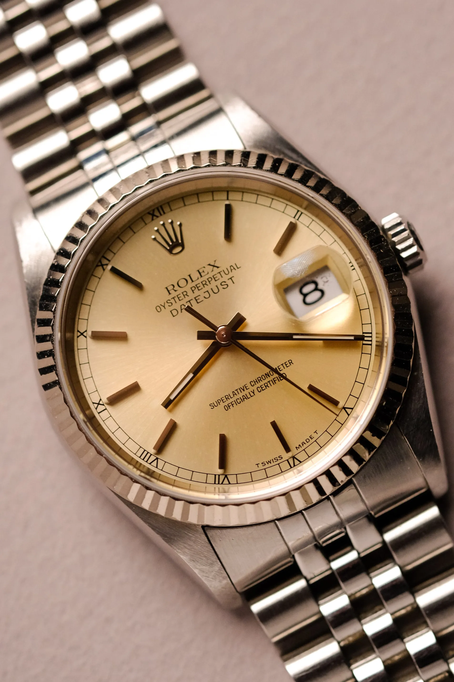 Rolex Datejust 16234 Tropical Dial & 2020 Service w/Card - 1995