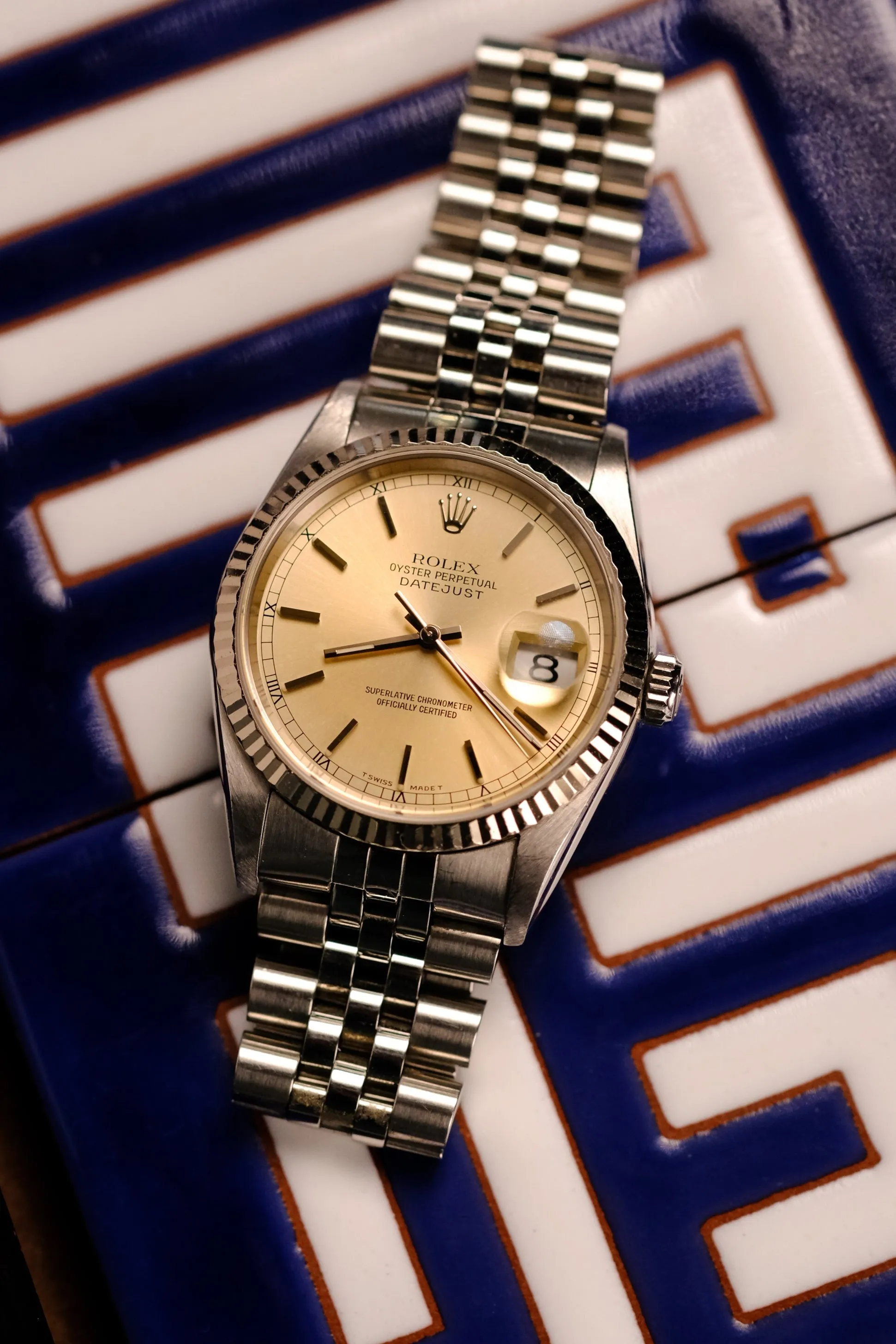 Rolex Datejust 16234 Tropical Dial & 2020 Service w/Card - 1995
