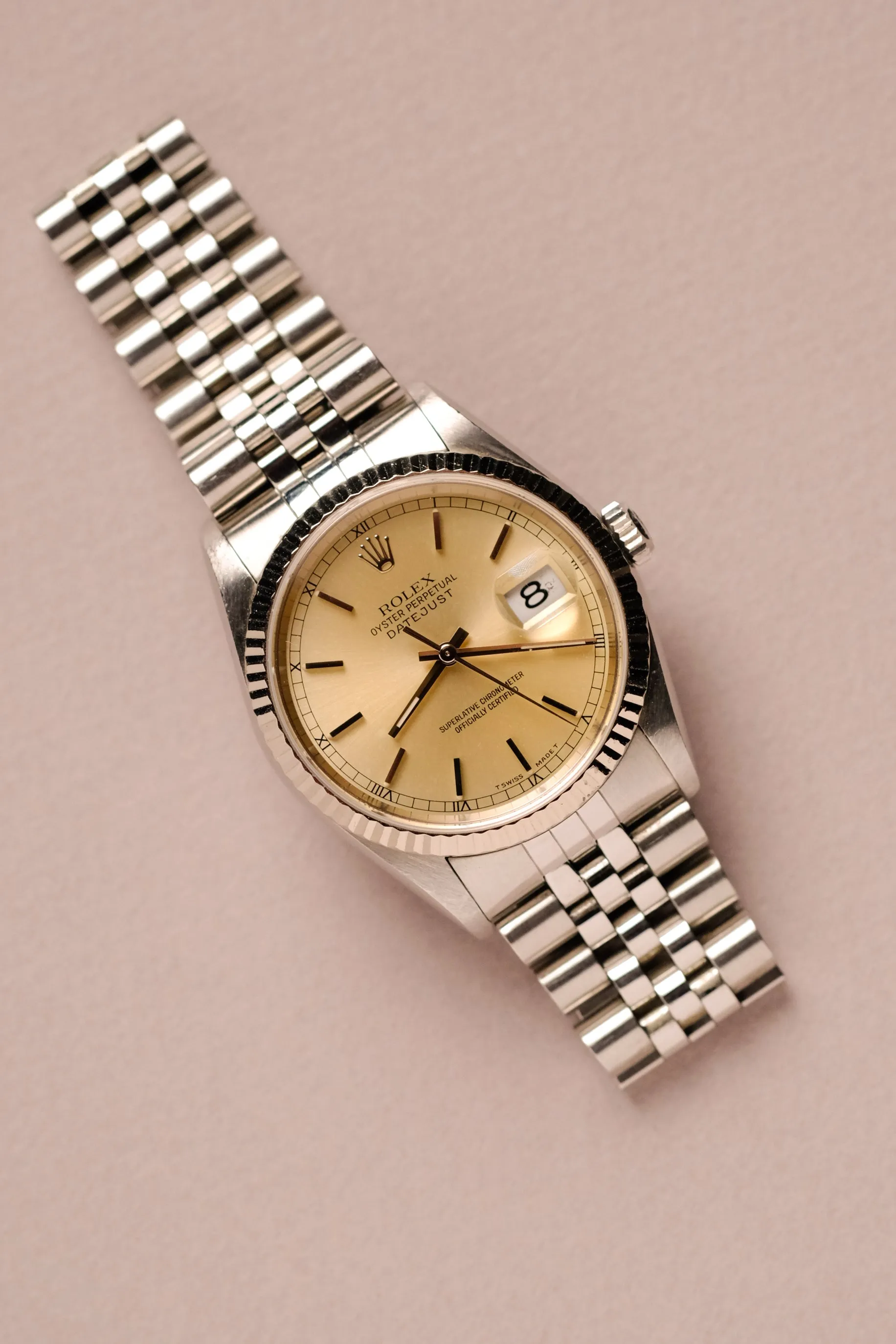 Rolex Datejust 16234 Tropical Dial & 2020 Service w/Card - 1995