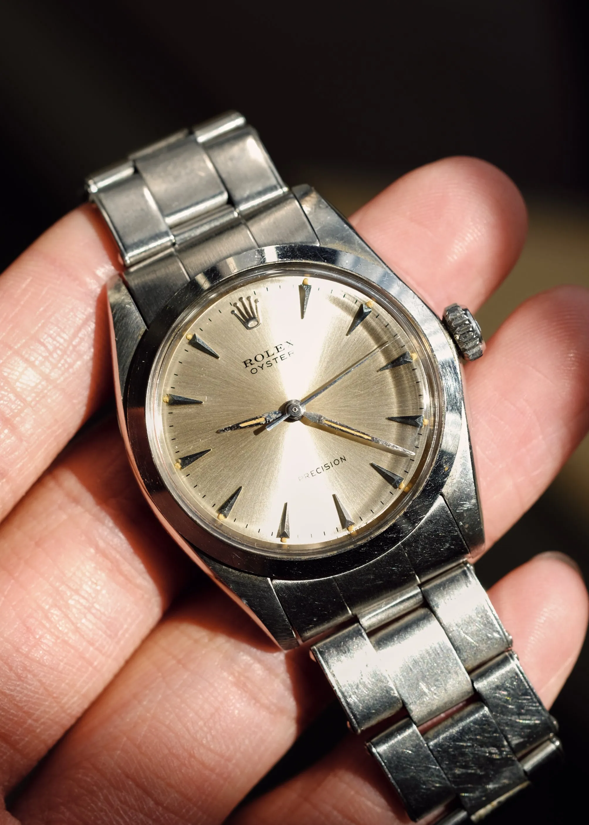 Rolex Oyster Precision 6426 Unpolished Orange Patina - 1966