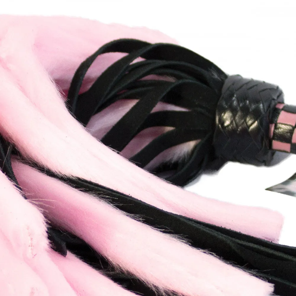Ruff Doggie Styles Suede and Fluff Mini Flogger