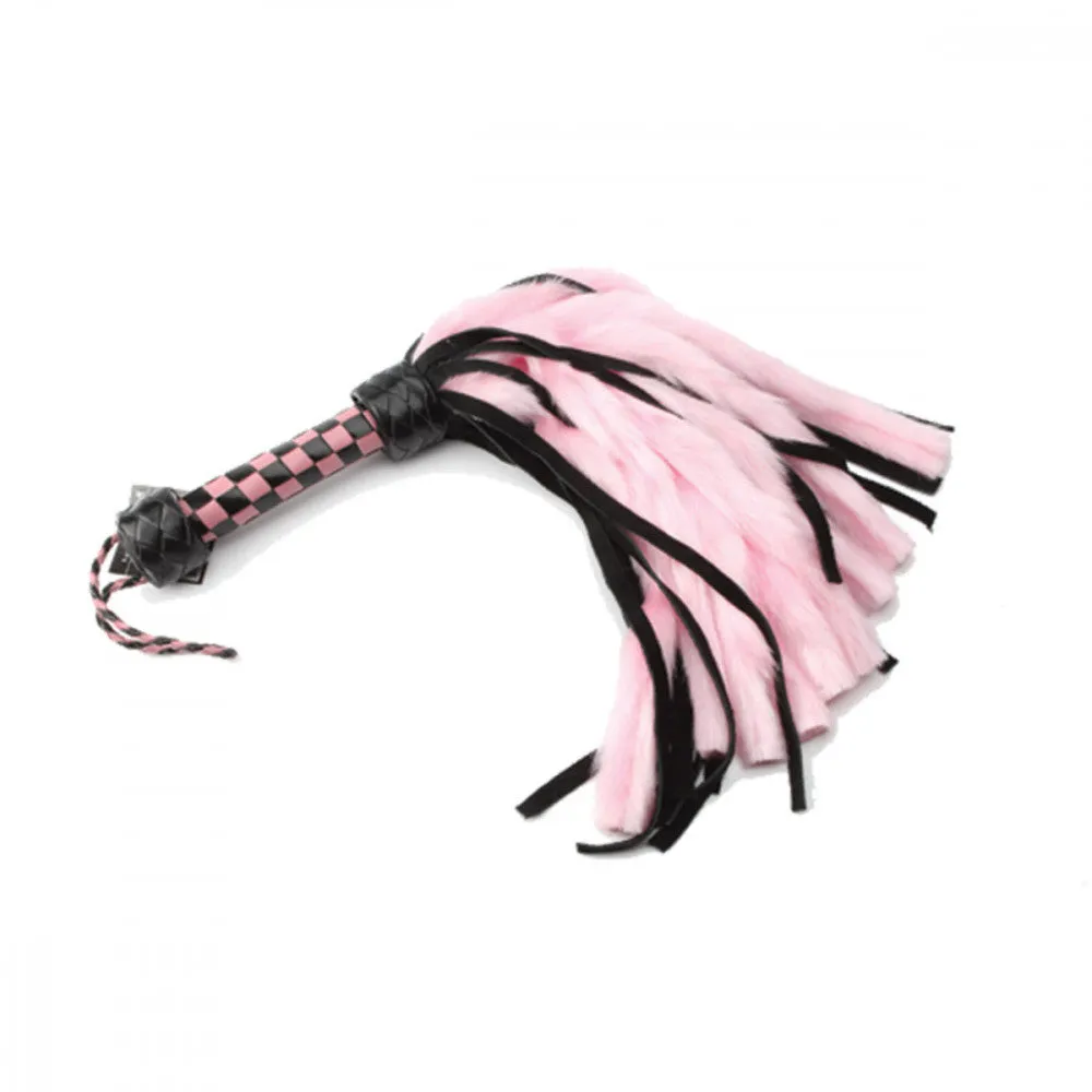 Ruff Doggie Styles Suede and Fluff Mini Flogger