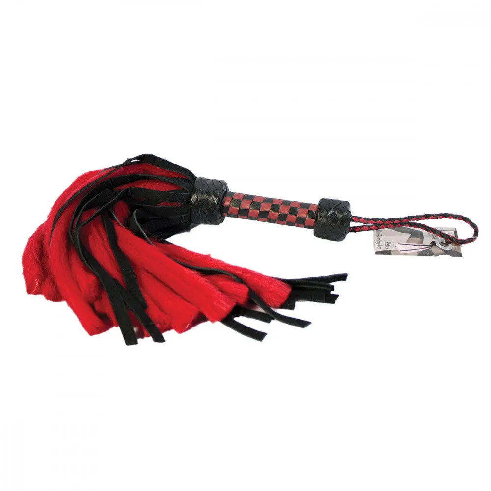 Ruff Doggie Styles Suede and Fluff Mini Flogger