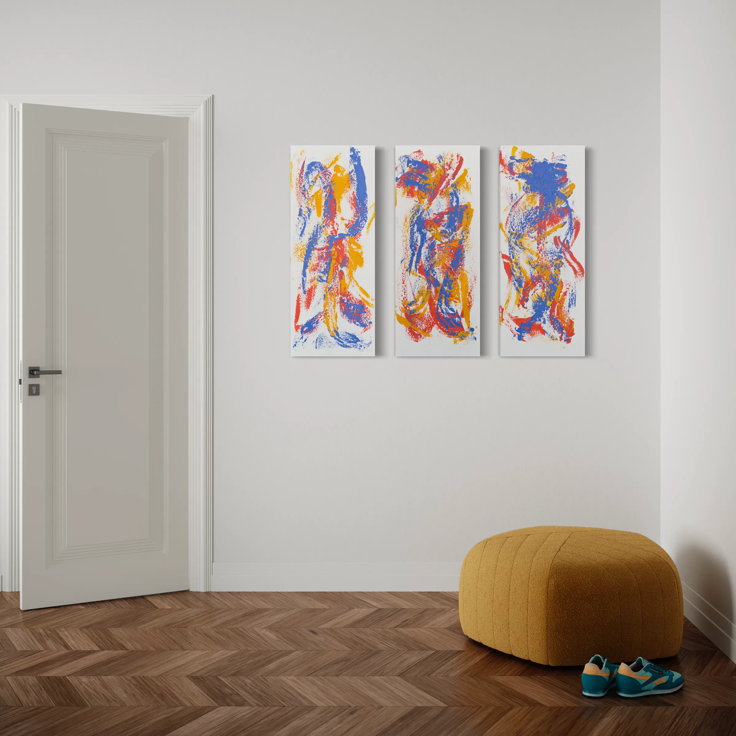 Running - 3 Panels