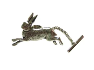 Running Rabbit Tie Tack