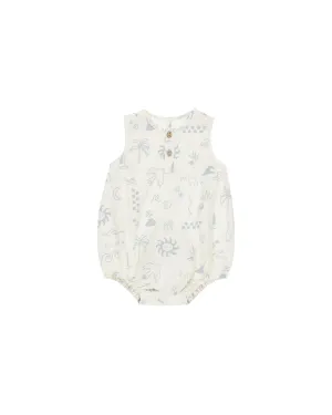 RYLEE   CRU Beau Romper || Mediterranean