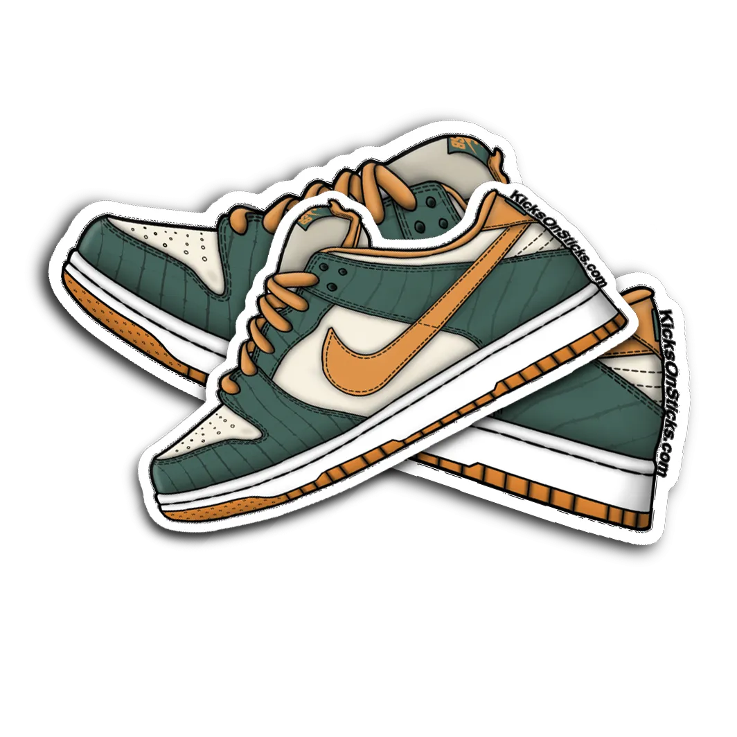 SB Dunk Low "Kumquat" Sneaker Sticker