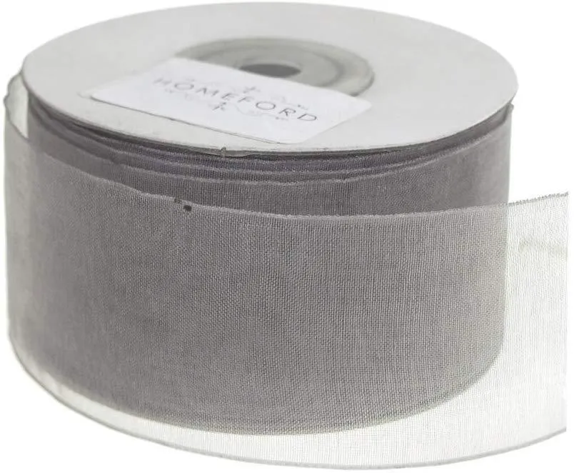 Sheer Organza Ribbon, 1-1/2-inch, 25-yard