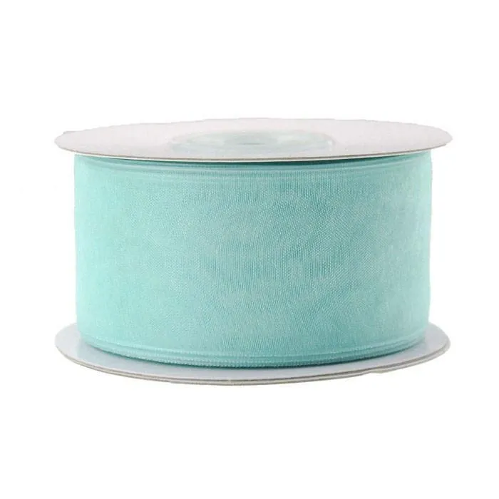 Sheer Organza Ribbon, 1-1/2-inch, 25-yard