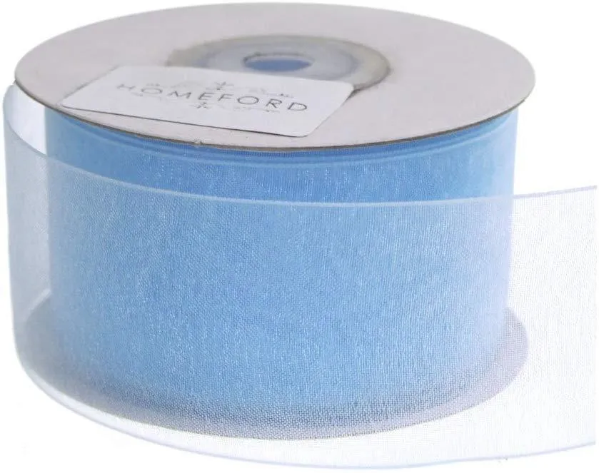 Sheer Organza Ribbon, 1-1/2-inch, 25-yard