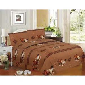 Showman Sheet Set Running Horse