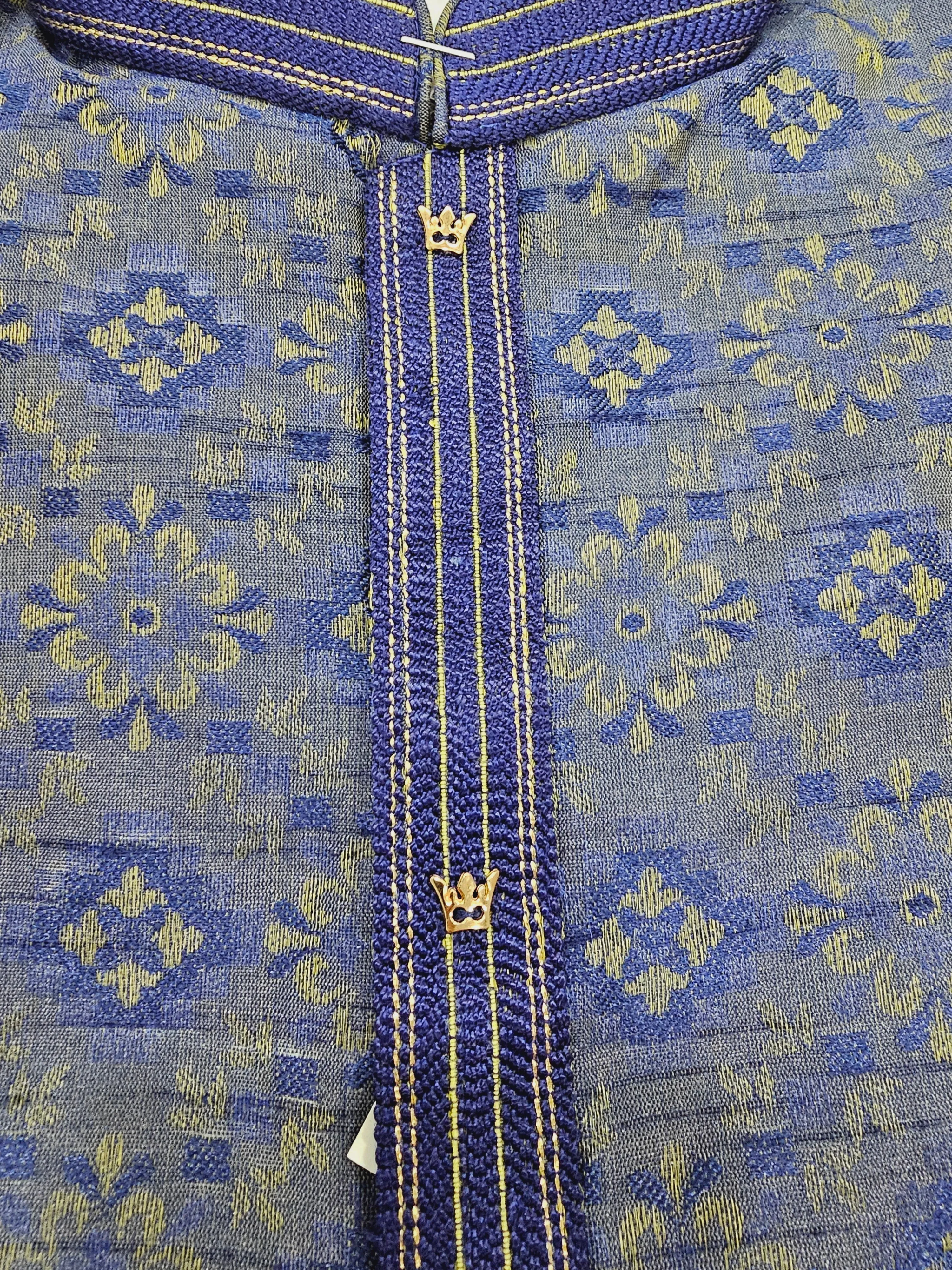 Silk Woven Men’s Kurta set