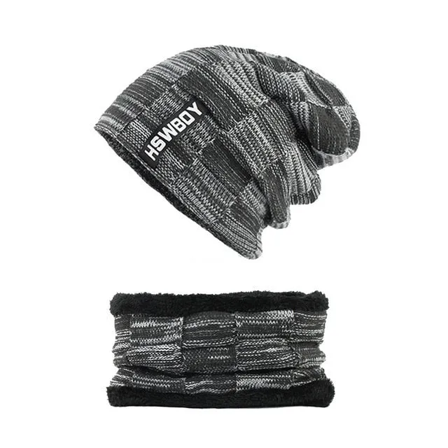 Skullie Scarf Set