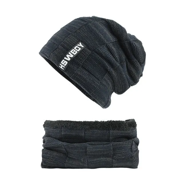 Skullie Scarf Set