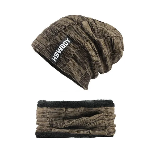 Skullie Scarf Set