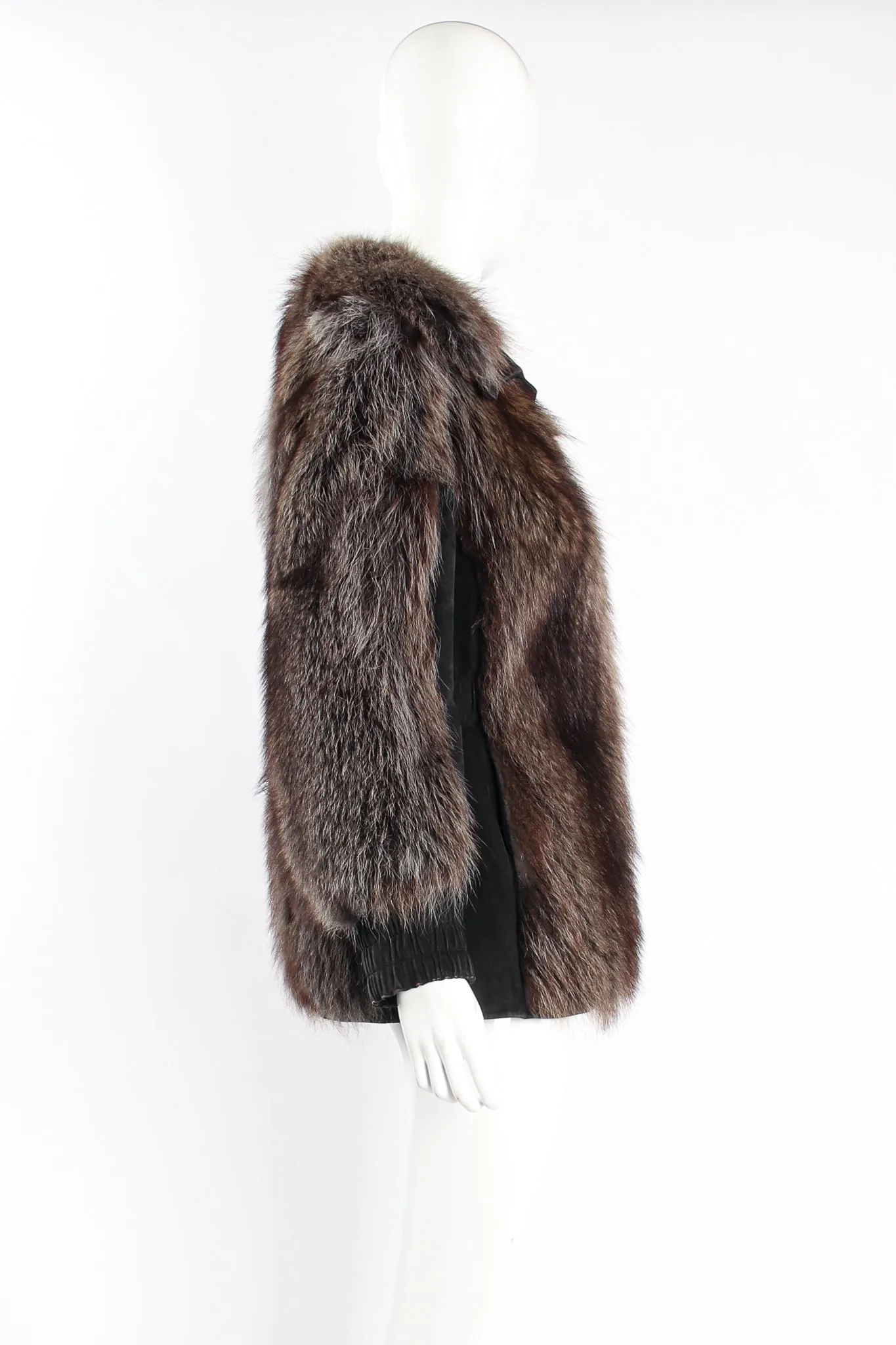 Suede Coyote Fur Jacket
