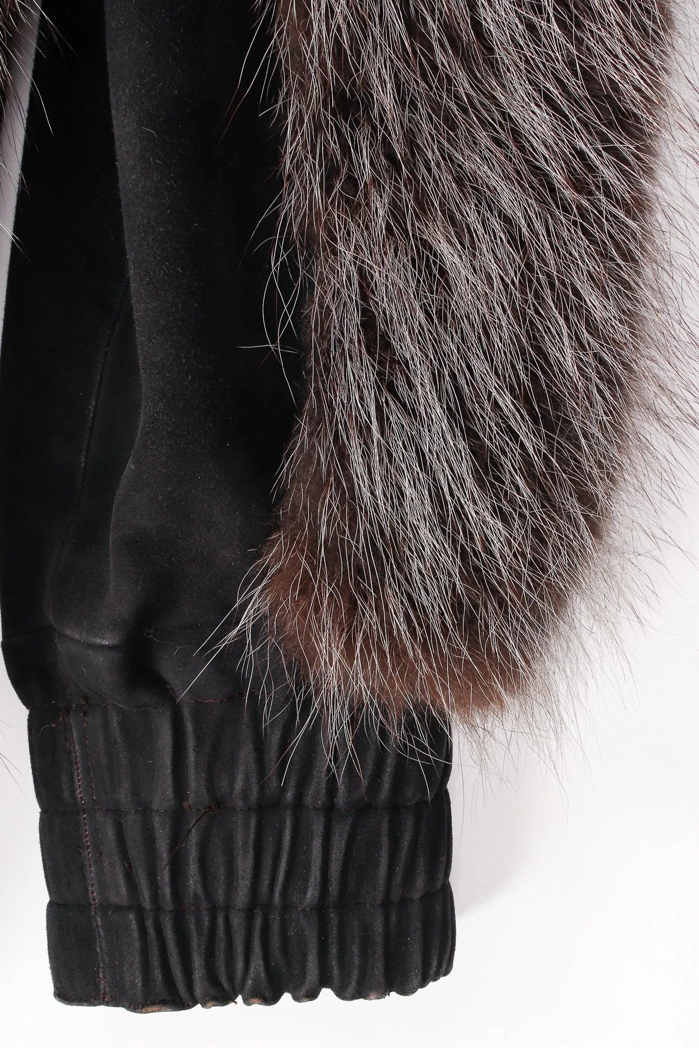 Suede Coyote Fur Jacket