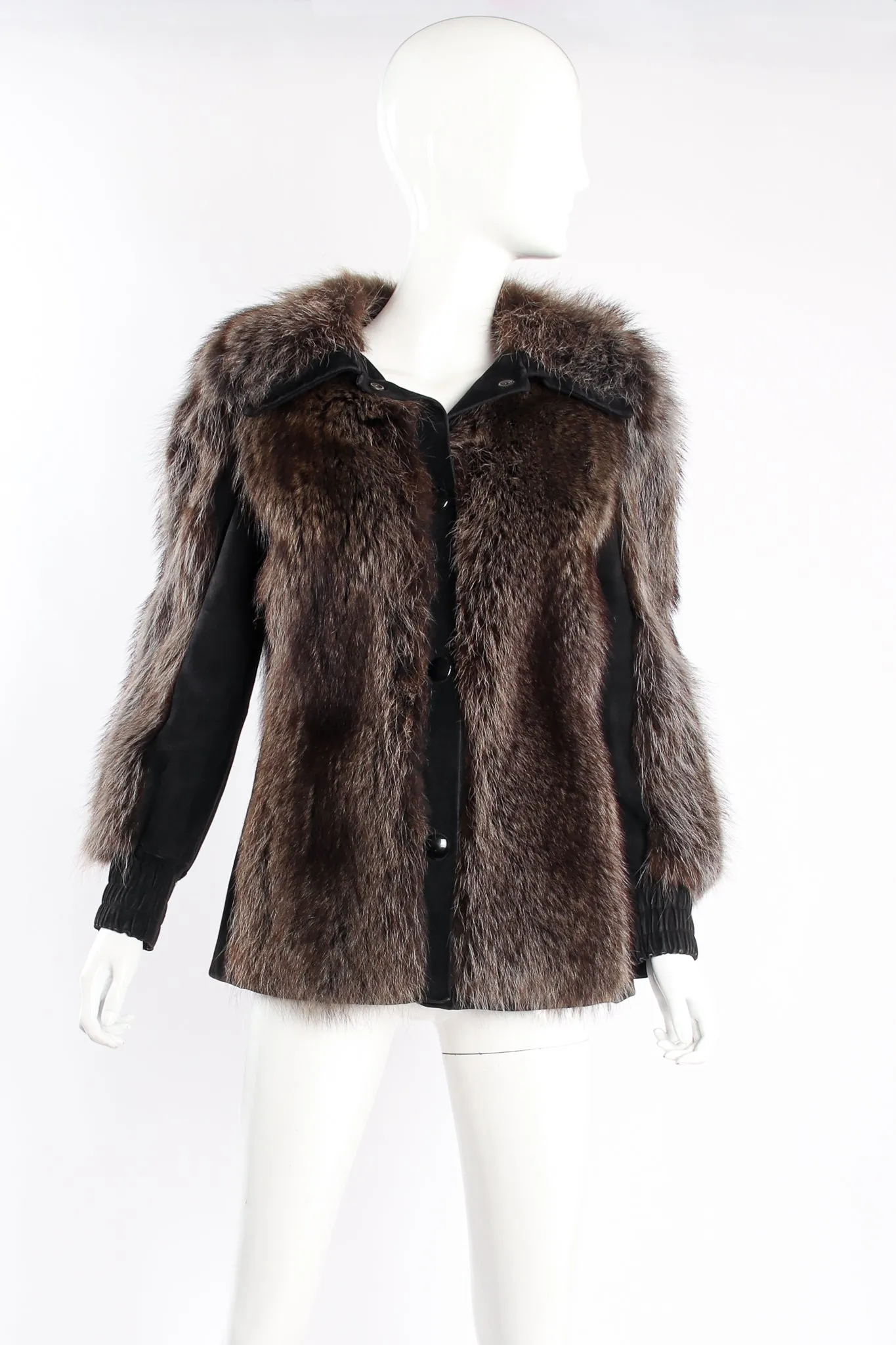 Suede Coyote Fur Jacket