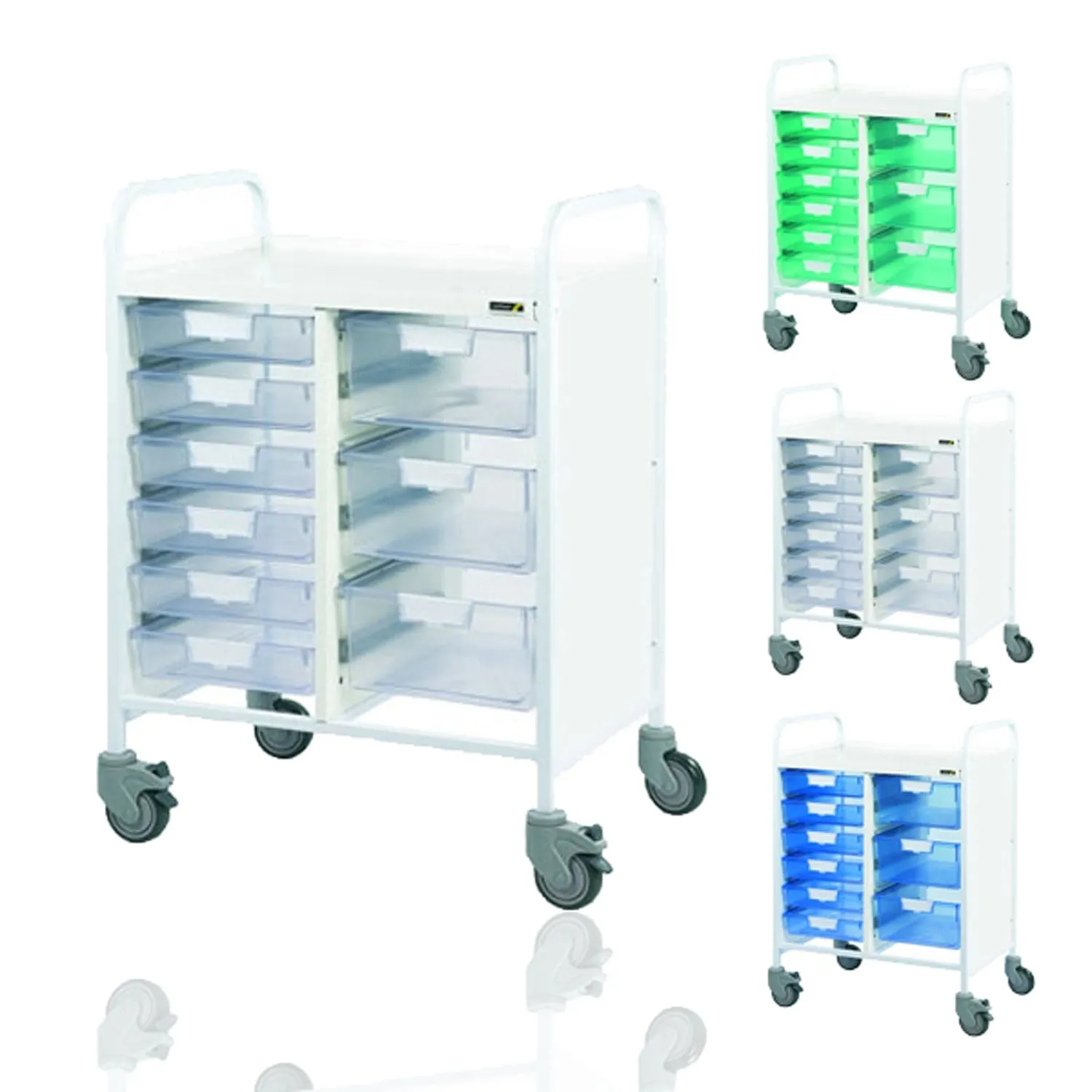 Sunflower Vista 60 Trolley | 6 Single Trays & 3 Double Depth Trays