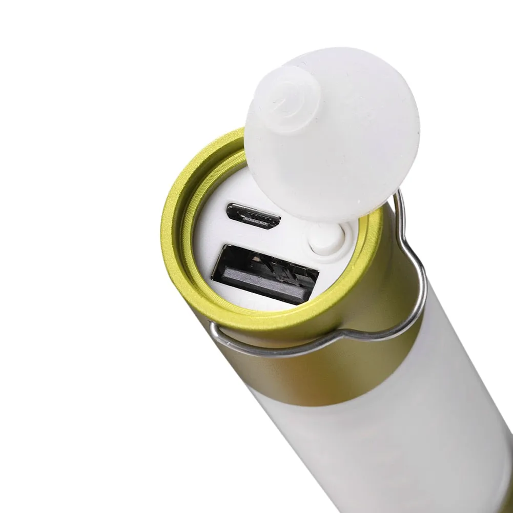 Telescopic LED Flashlight With Tripod For Outdoor Camping