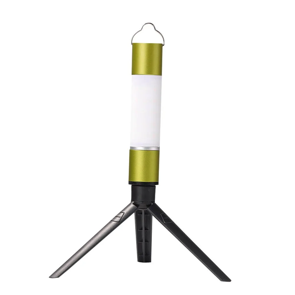 Telescopic LED Flashlight With Tripod For Outdoor Camping