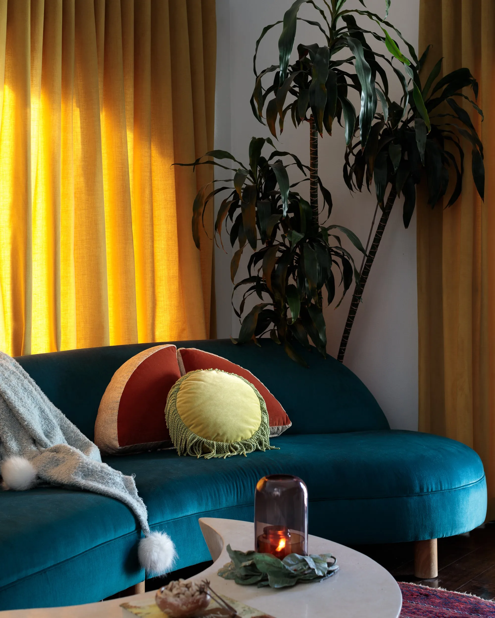 The Diddis Pillow: Chartreuse Chic