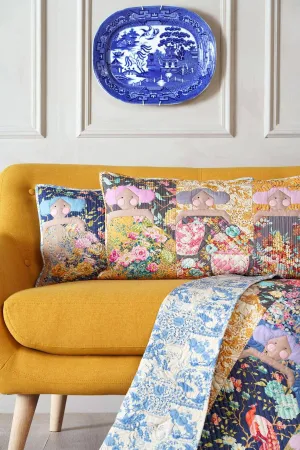 Tilda Chic Escape Cocktail Hour Pillow Kit - Mustard