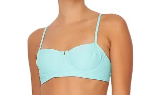 Turquoise 80 Short Buster-Turquoise 20A High Rise Bikini ::RET