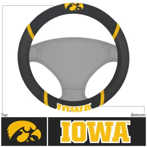 University of Iowa Steering Wheel Cover