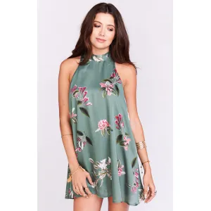 V Right Back Mini Dress