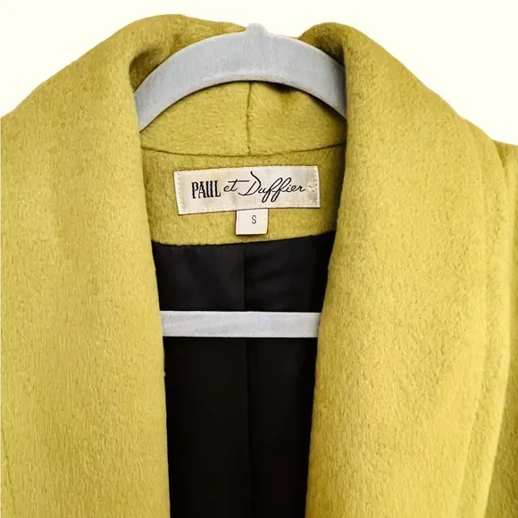 Vintage Paul et Duffier Coat Size Large  78% Wool 22% Nylon  Side Pockets